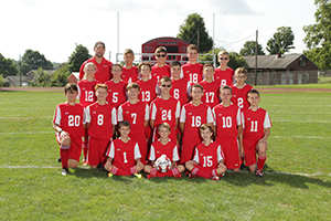 Junior High Boys Soccer team