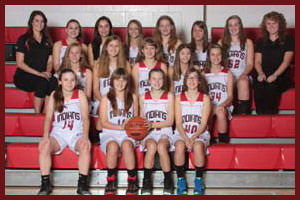 Junior High Girls Basketball team